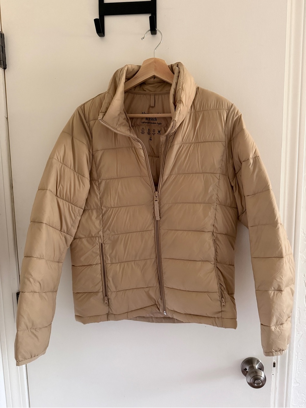Abercrombie lightweight packable puffer